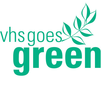 Logo vhs goes green